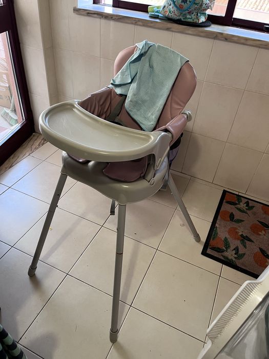 Cadeira alimentacao bebê
