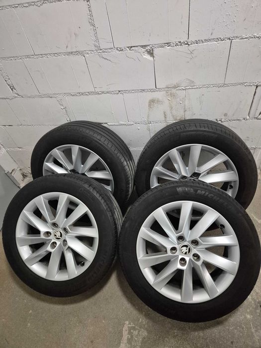 Alufelgi 17 skoda,vw 5x112 STAN IDEALNY!!