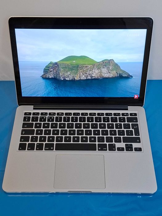 MacBook Pro Ecrã Retina 13,3" Intel Core i5 a 2,6Ghz | macOS Sonoma 14.8.5 | 8 Gig RAM DDR 4 | Rigosomente NOVO