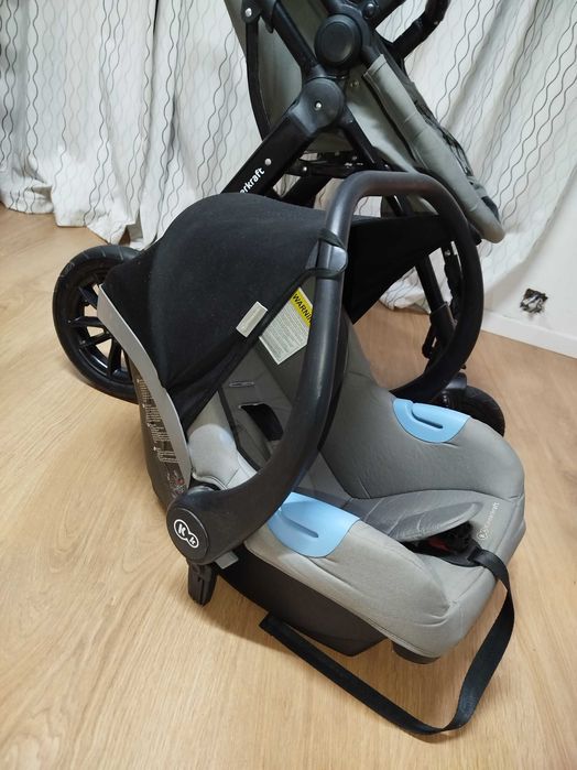 Carrinho bebe kinderkraft conjunto trio moov