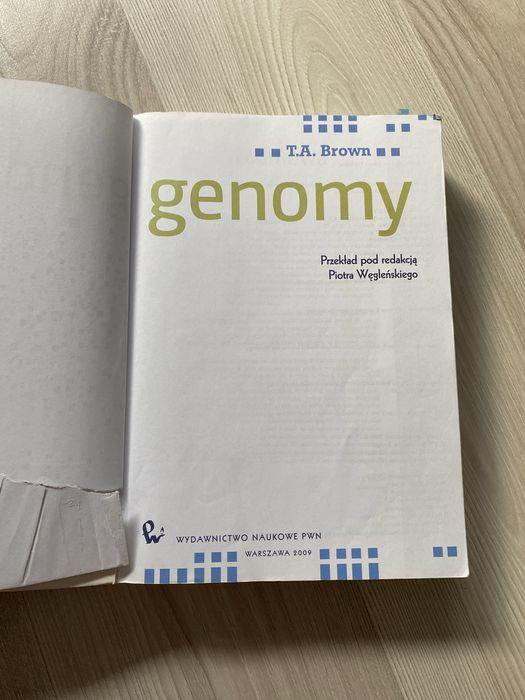 Genomy T. A. Brown