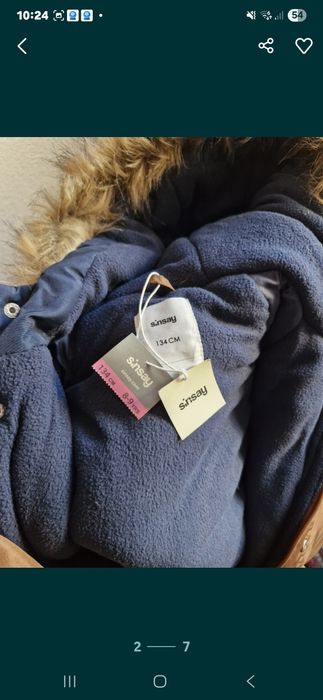 Kombinezon zimowy 134