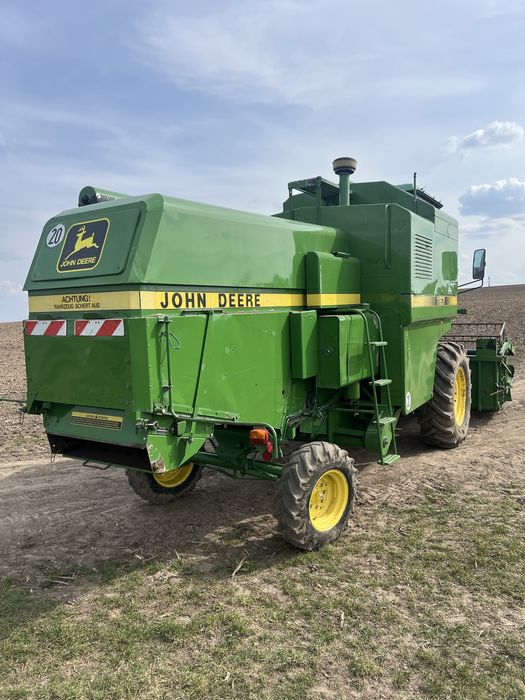 Свіжопривезений комбайн JOHN DEERE 1157 жатка Шумахер