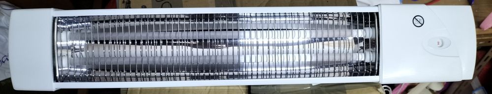 Aquecedores quartzo 1200w