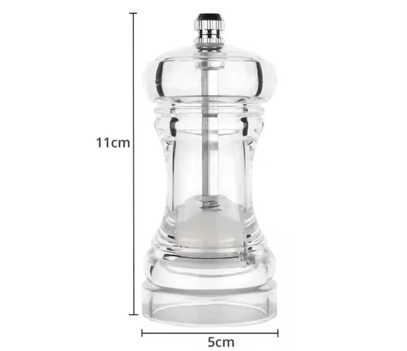 Мельница Акриловая механическая для Перца/Специй/Соли
