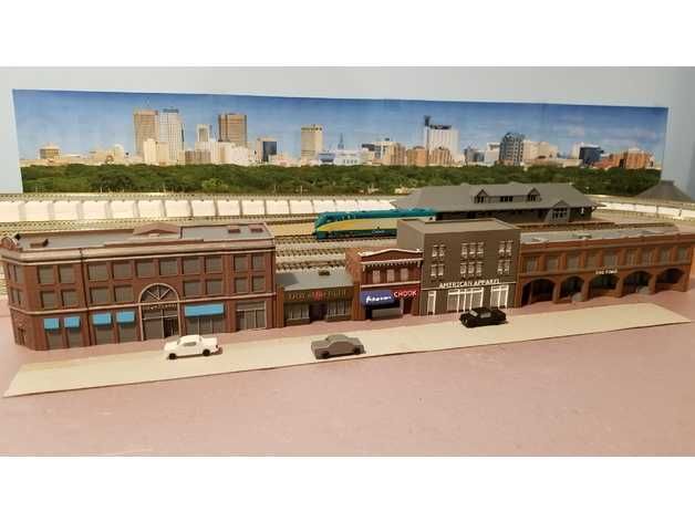 обьекты для железнодорожных макетов и диорам