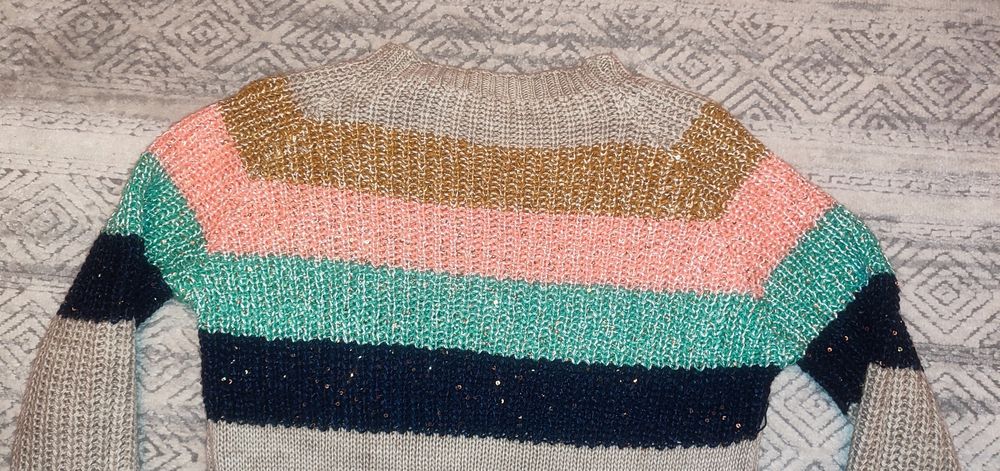 Sweter tunika r. S cekiny NOWY