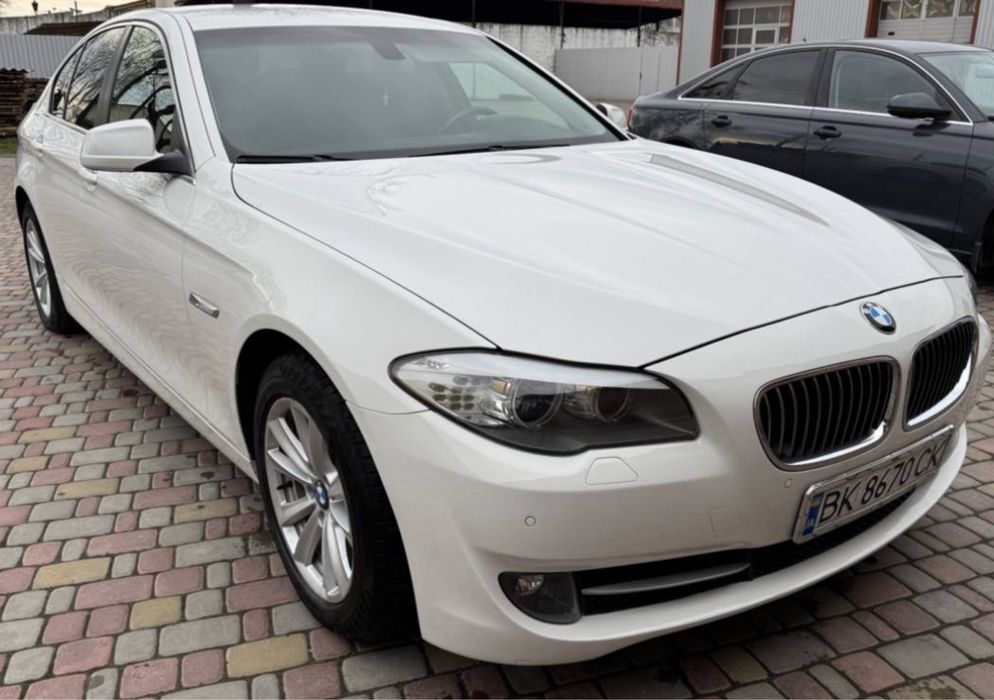 BMW f10 дизель 2.0 2013р біла