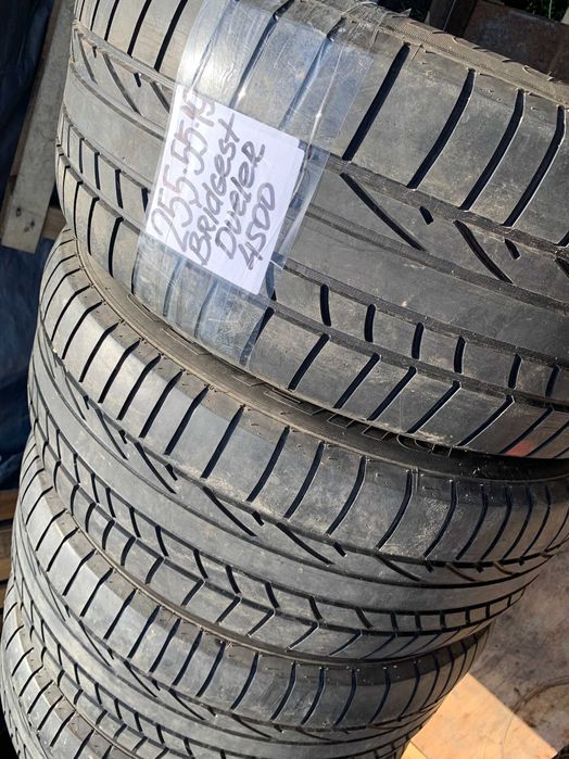 255-55-R19 BRIDGESTONE DUELER =4 штуки летней резины GERMANY 2023