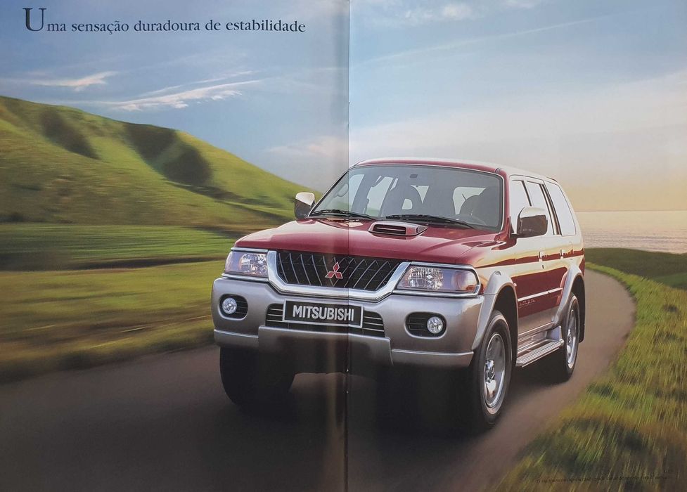 Catálogo e Folheto - Mitsubishi Pajero Sport - original