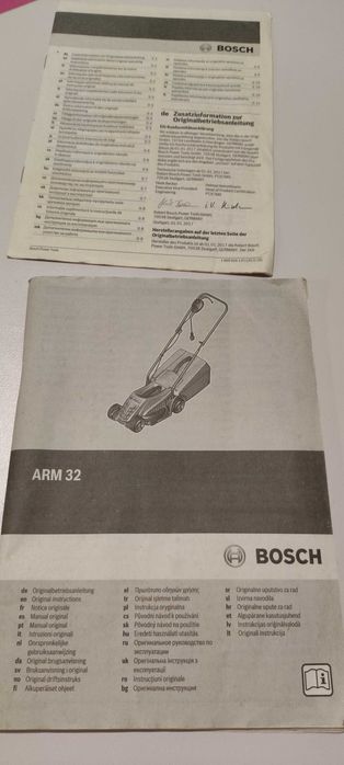 Cortador de relva bosch arm 32