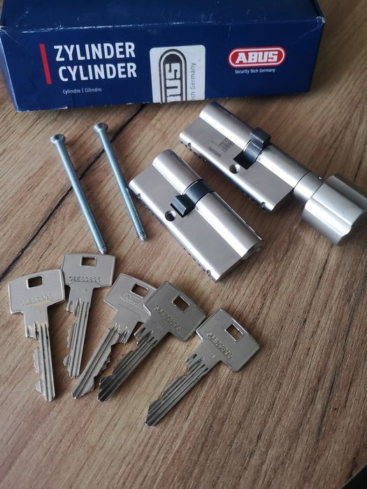 2 wkładki Abus 30/40 system jednego klucza