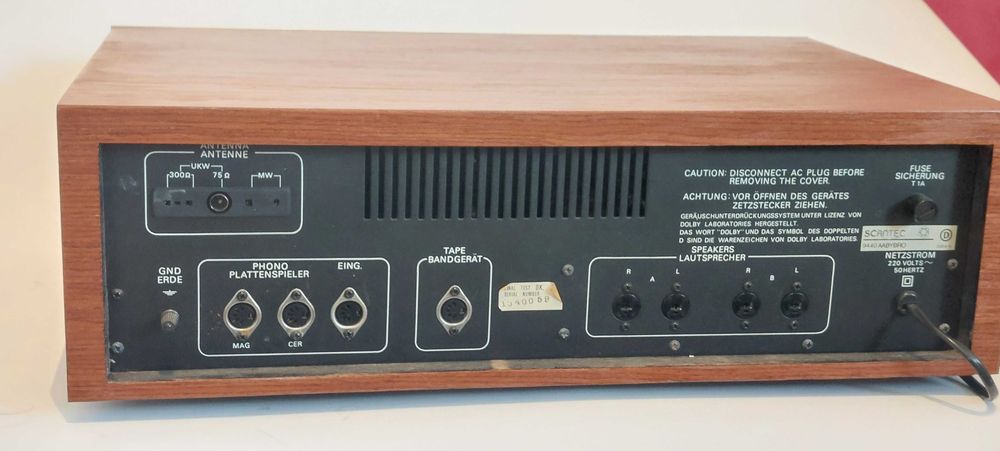 Magnetofon radio amplituner Samsung STK3400