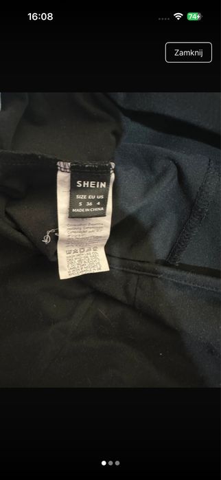 Czarny długi kombinezon na ramiączkach