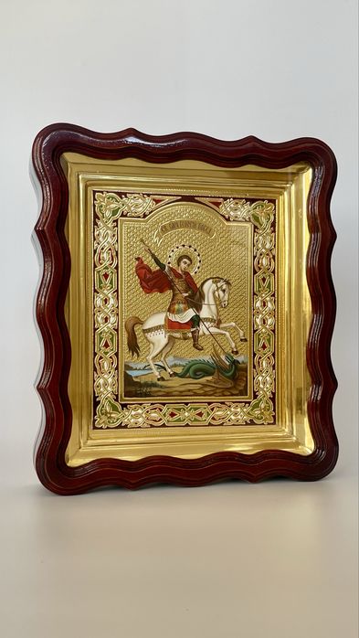 Ікона святого Георгія Побідоносця писана, ікона на подарунок