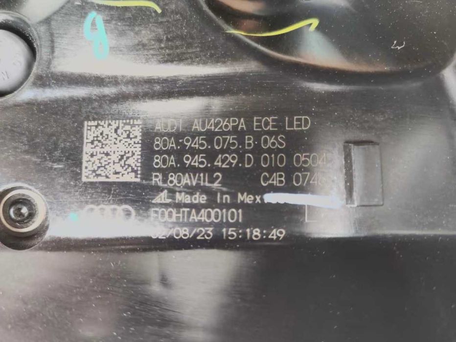 задние стопы стоп фонари  Audi Q5 80A 2016- 2024 Matrix EU (европа)