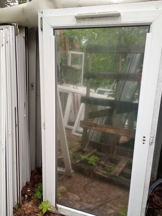 Drzwi balkonowe okno pcv 87 x 175 cm Polecam!