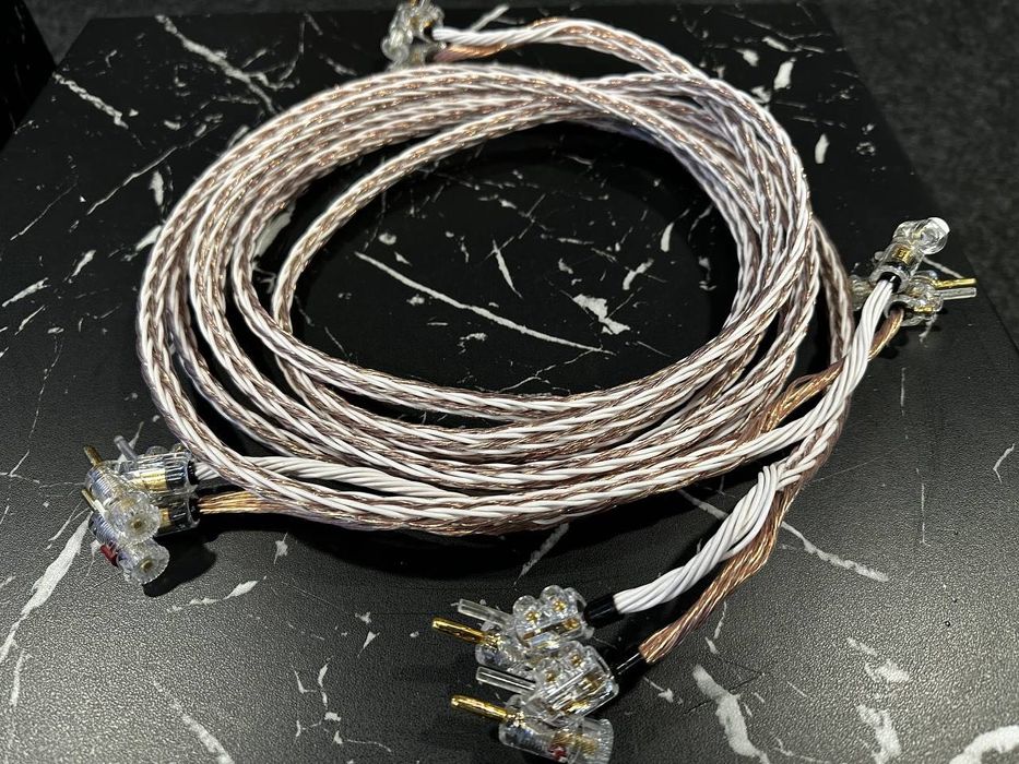 Акустический кабель Kimber Kable 8TC 2x2,5m с бананами WBT-0610  			