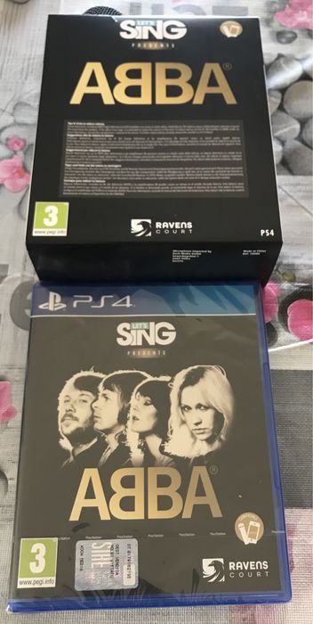Jogo Let’s Sing ABBA + Micro PS4 selado