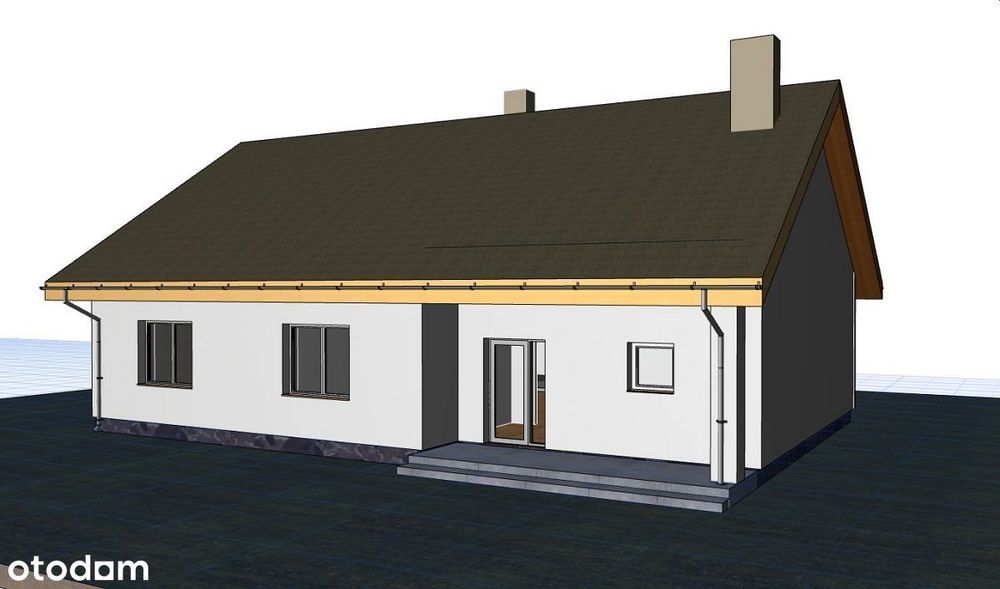 Działka budowlana/projekt/pozwolenie/Dołuje