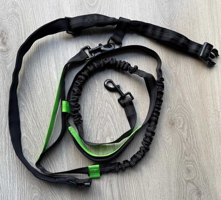 Pas biodrowy do biegania z psem – stan bardzo dobry