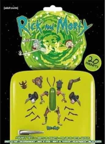Rick and Morty Weaponize Pickle magnesy na lodówkę