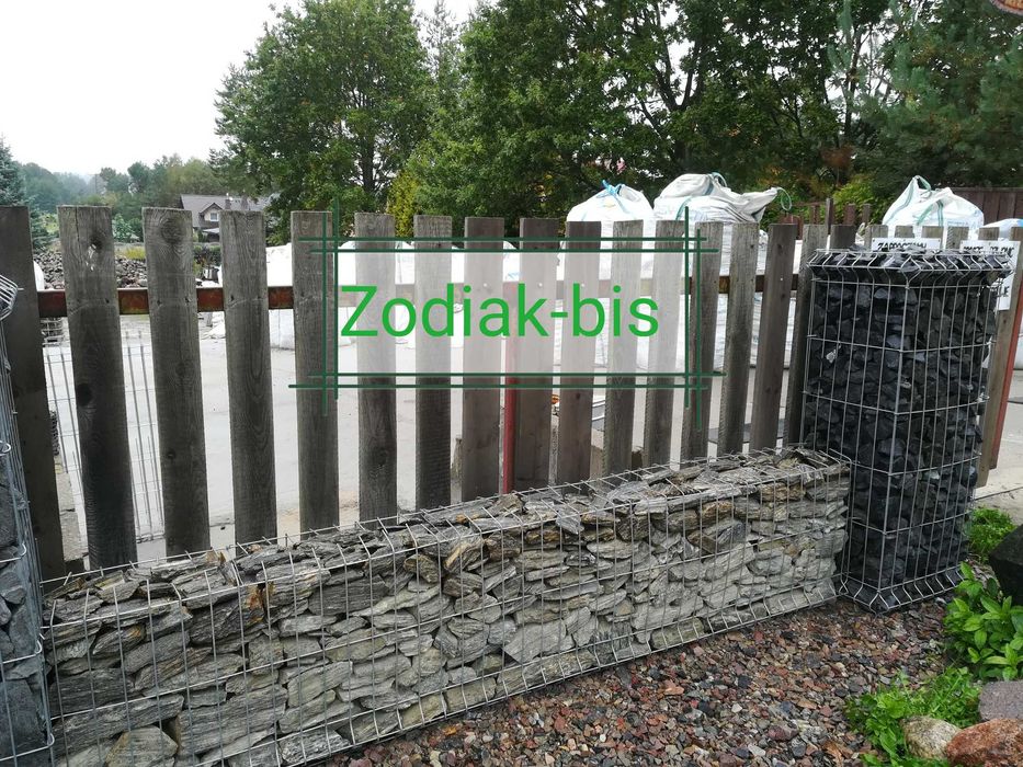 Kamień do gabionów bazalt czarny