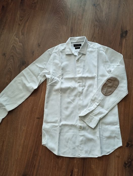 Koszula męska Massimo Dutti roz S