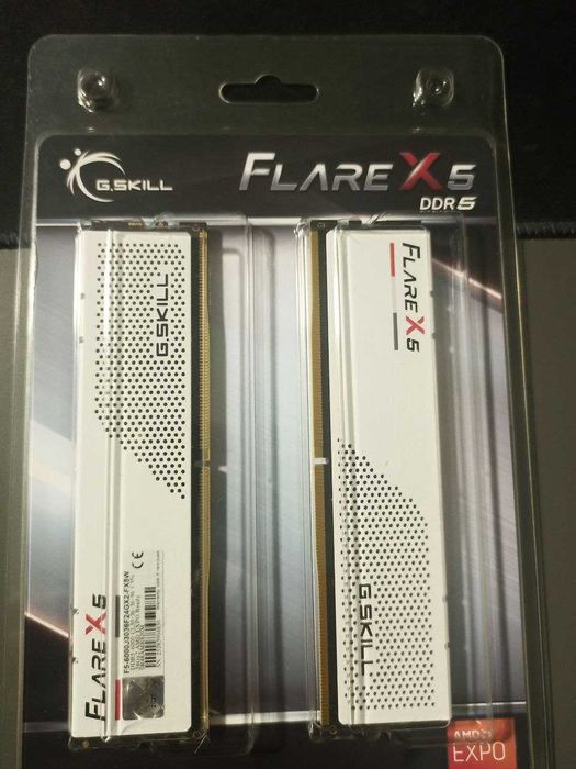 (~397$)G.Skill DDR5 48GB (2x24GB) 6000Mhz Flare X5 White|EXPO| є тести