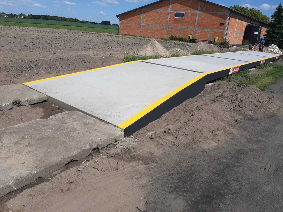 Waga samochodowa 18m 50T  Najazdowa Platformowa