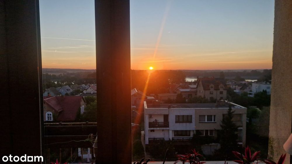 Mieszkanie 3-pokojowe z balkonem  i widokiem na jezioro w Czaplinku