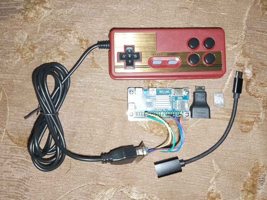 waveshare rp2040-pizero (денді(nes), zx spectrum)
