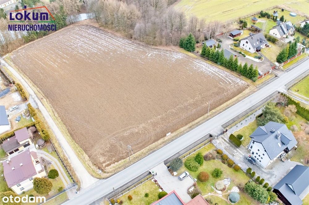 Dębowiec - 1586 m2, blisko centrum, pełne media