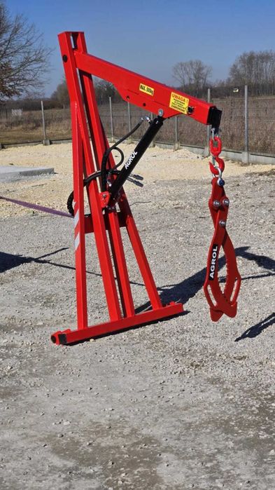 chwytak ładowacz podnosnik  do bigbag na Tuz i chwytak do kłód