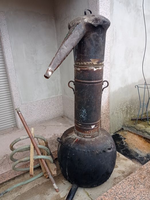 Alambique em cobre de 200 litros