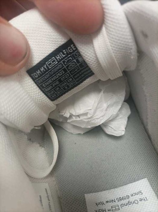 Tommy Jeans Sneakersy Tjw Retro Basket Flatform Patent