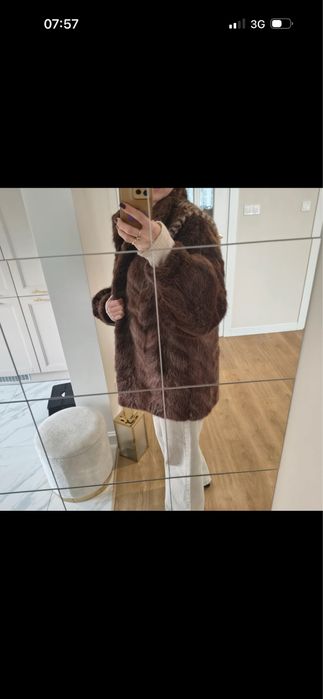 Piękne futerko. brązowe