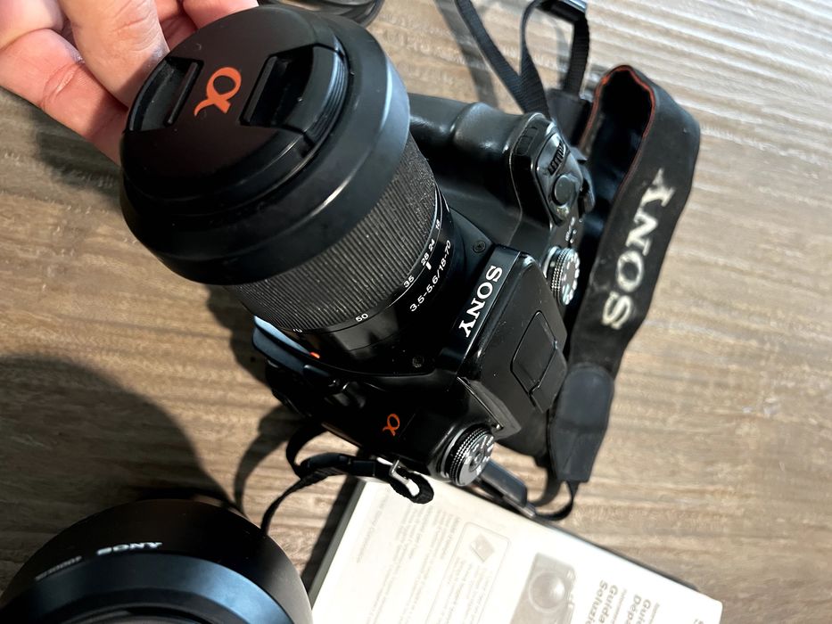 Sony Alpha 100 em bom estado