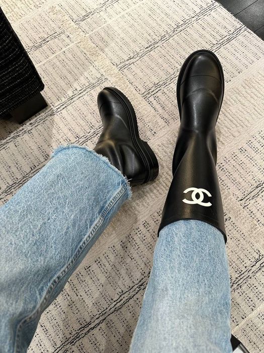 Gumowe kalosze Chanel ! Premium 36-41! Cały komplet
