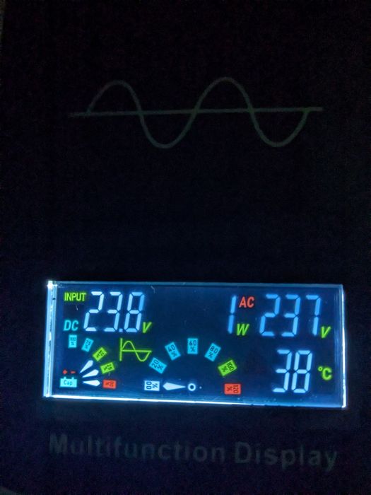 Інвертор 24-220v 7000W чистий синус