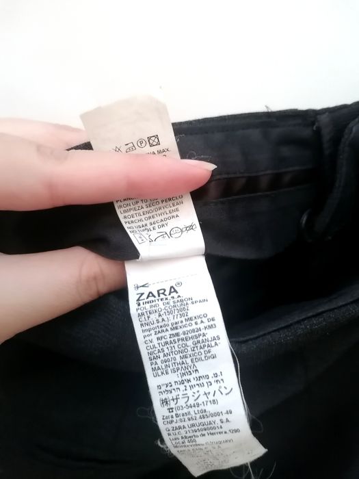 Calças Formais Cinzentas Escuras de Homem