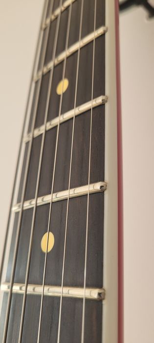 Gitara elektryczna Reverend Dirtbike Royale, ala SG, p-90, mojotone