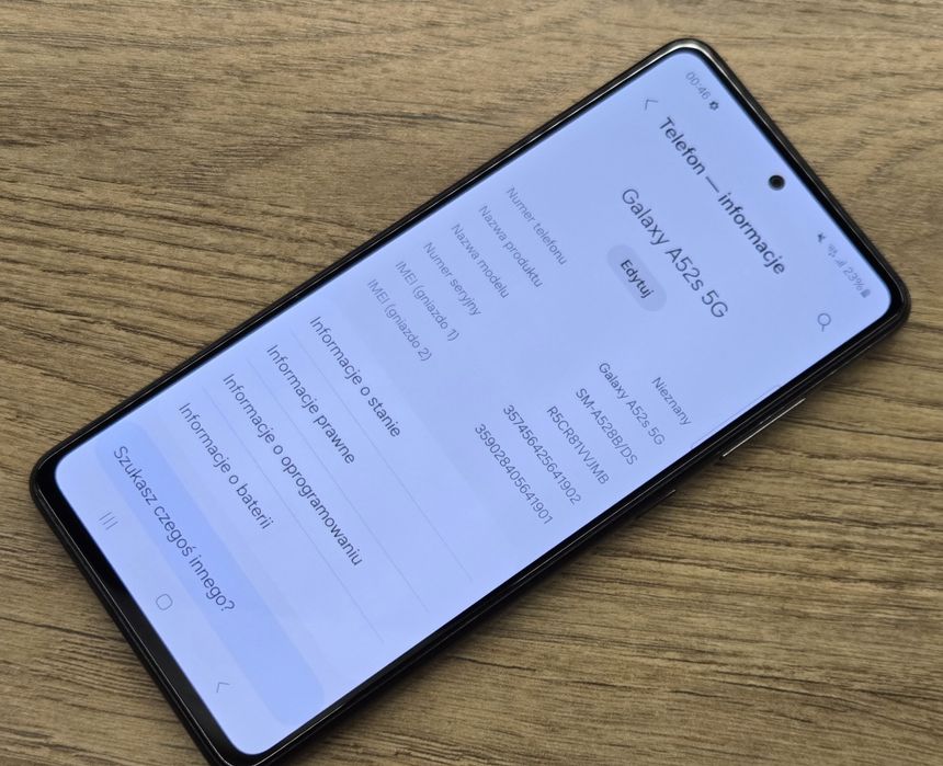 Sprzedam Samsung Galaxy A52s 5G 6GB/128GB