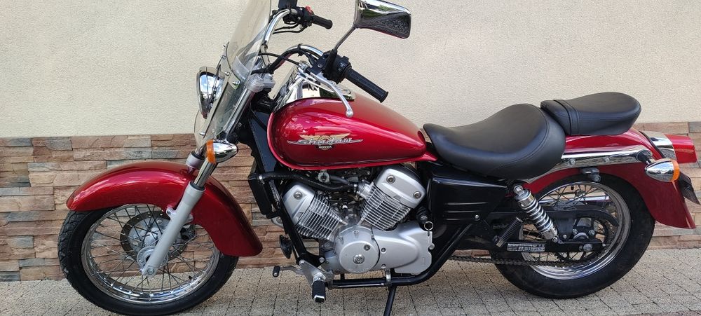 Honda shadow 125 kufry transport