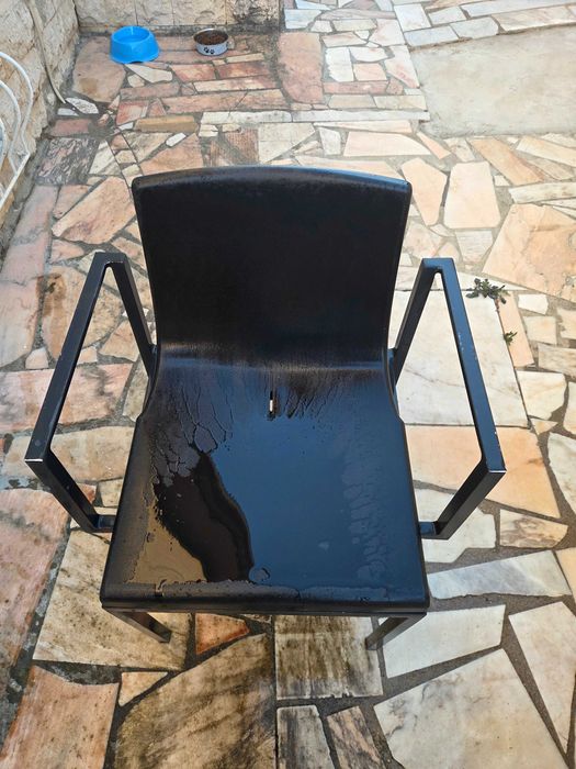 Mesa com cadeiras para exterior