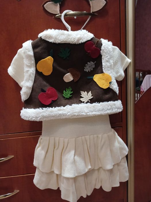 Костюм їжачка дівчинка