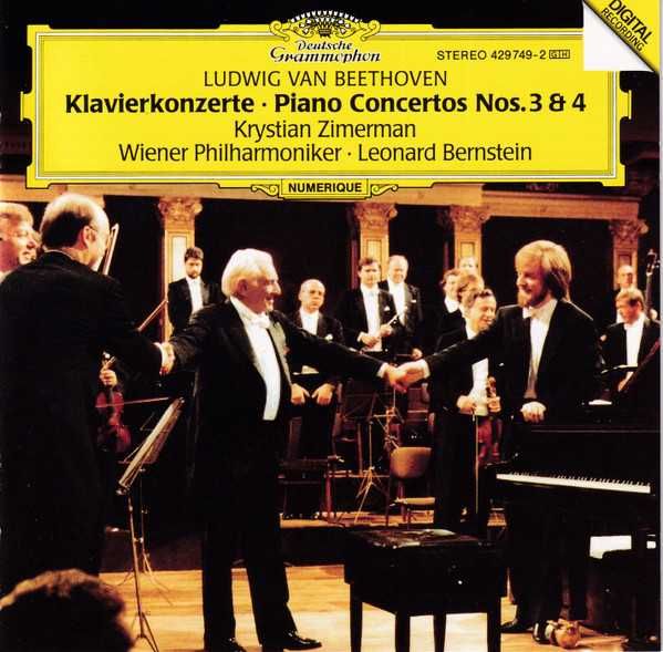 Beethoven, W. P, L. Bernstein– Klavierkonzerte Piano Conc Nr 3, 4 CD
