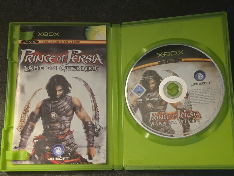 Prince of Persia, Warrior Within - Xbox - Caixa Francês, Jogo Inglês
