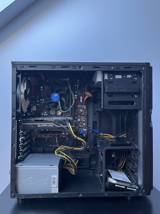 Komputer do gier i pracy I5 4460/RX 570/12GB RAM/SSD + HDD