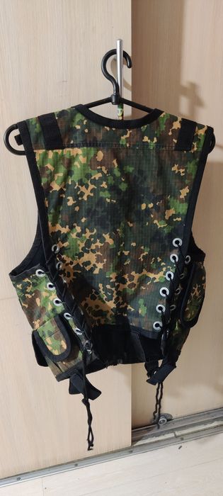 Разгрузка плитконоска жилет тактический с кобурой универсальный размер